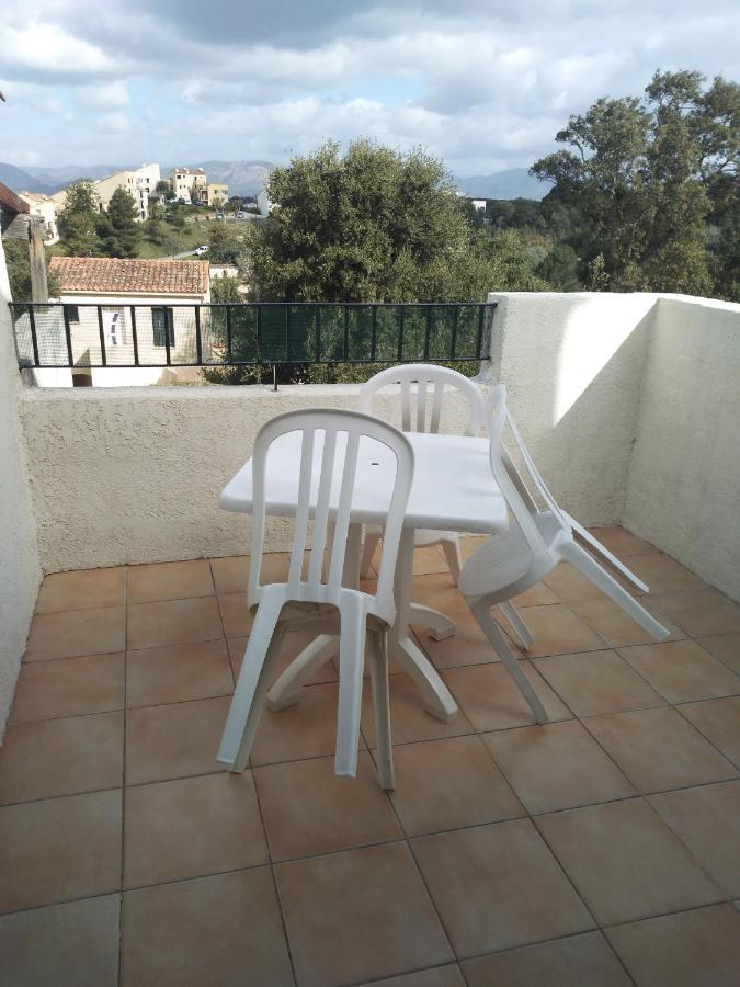 Studio vue mer à Porticcio proche aéroport Ajaccio Exterior foto